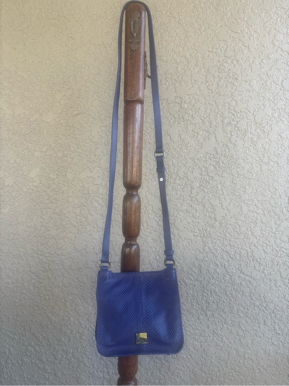 Kooba Blue Leather Crossbody Bag